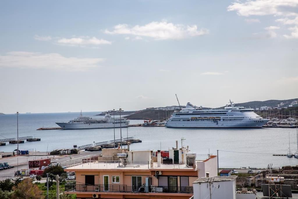 Seafront Central Apt In Lavrio Apartment Bagian luar foto